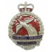 Royal Papua New Guinea Constabulary Enamelled Cap Badge - Queen's Crown