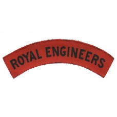 Royal Engineers (ROYAL ENGINEERS) Printed Shoulder Title