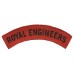 Royal Engineers (ROYAL ENGINEERS) Printed Shoulder Title