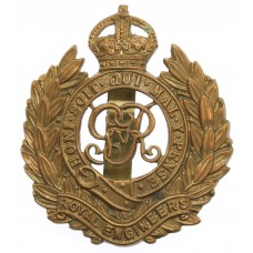 George V Royal Engineers Cap Badge