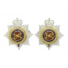 Pair of Royal Corps of Transport (R.C.T.) Officer's Collar Badges