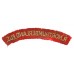 Royal Northumberland Fusiliers (R.NORTHUMBERLAND FUS.) Cloth Shoulder Title 