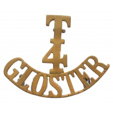 4th Territorial Bn. Gloucestershire Regiment (T/4/GLOSTER) Shoulder Title