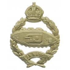 Royal Tank Regiment Cap Badge - King's Crown