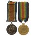 WW1 British War & Victory Medal Pair - Cpl. W. Laurence, King's Royal Rifle Corps