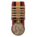 Queen's South Africa Medal (5 Clasps - Cape Colony, Orange Free State, Transvaal, South Africa 1901, South Africa 1902) - Pte. W. Blackburn, 2nd Bn. Lincolnshire Regiment