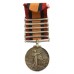 Queen's South Africa Medal (5 Clasps - Cape Colony, Orange Free State, Transvaal, South Africa 1901, South Africa 1902) - Pte. E. Buckley, 2nd Bn. Lincolnshire Regiment