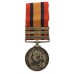 Queen's South Africa Medal (3 Clasps - Cape Colony, Orange Free State, Transvaal) - Pte. F. Tindall, 2nd Bn. Lincolnshire Regiment