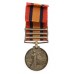 Queen's South Africa Medal (3 Clasps - Cape Colony, Orange Free State, Transvaal) - Pte. F. Tindall, 2nd Bn. Lincolnshire Regiment