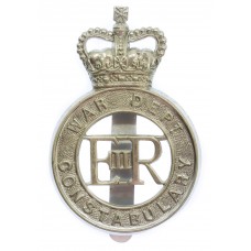 War Department Constabulary Cap Badge - Queen's Crown