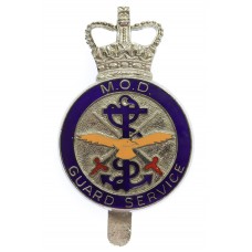 Ministry of Defence (M.O.D.) Guard Service Enamelled Cap Badge - 