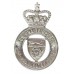 Leicestershire and Rutland Constabulary Cap Badge - Queen's Crown