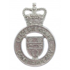 Leicestershire Constabulary Cap Badge - Queen's Crown