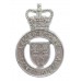 Leicestershire Constabulary Cap Badge - Queen's Crown