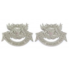 Pair of Newport Borough Police Collar Badges