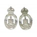 Pair of Blackpool Police Collar Badges - King's Crown