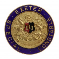 Exeter City Police Special Constable Enamelled Lapel Badge
