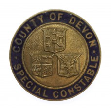 County of Devon Special Constable Enamelled Lapel Badge