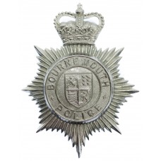 Bournemouth Police Helmet Plate - Queen's Crown