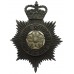 Lancashire Constabulary Night Helmet Plate - Queen's Crown