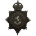 Kent Constabulary Night Helmet Plate - King's Crown