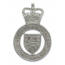 Leicester & Rutland Constabulary Cap Badge - Queen's Crown