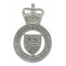 Leicester & Rutland Constabulary Cap Badge - Queen's Crown