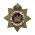 Devonshire Regiment Enamelled Sweetheart Brooch - King's Crown
