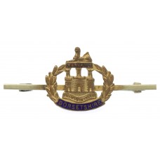 Dorsetshire Regiment Enamelled Sweetheart Brooch