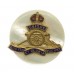 Royal Artillery Sweetheart Brooch - King's Crown