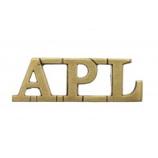 Aden Protectorate Levies (A.P.L.) Shoulder Title