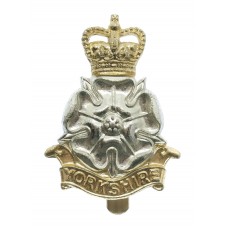 Yorkshire Brigade Anodised (Staybrite) Cap Badge