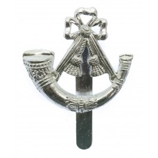 Light Infantry Anodised (Staybrite) Cap Badge