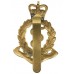 Royal Army Medical Corps (R.A.M.C.) Bi-Metal Cap Badge - Queen's Crown