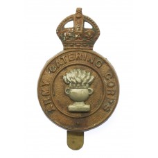 Army Catering Corps Bi-Metal Cap Badge - King's Crown