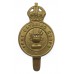 Army Catering Corps Brass Cap Badge - King's Crown