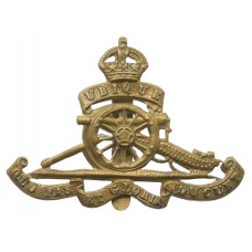 Royal Artillery Cap Badge - King's Crown