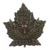 Canadian 72nd (Vancouver) Infantry Bn. C.E.F. WW1 Cap Badge