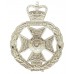 Royal Green Jackets Officer's Dress Cap Badge - Queen's Crown