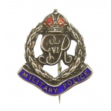 George VI Corps of Military Police Enamelled Sweetheart Brooch