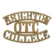 Brighton College O.T.C. (BRIGHTON/OTC/COLLEGE) Shoulder Title