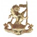 Wellington School Somerset O.T.C. Anodised (Staybrite) Cap Badge