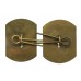 Pair of Yorkshire Regiment (Green Howards) Collar Badges