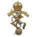 Royal Electrical & Mechanical Engineers (R.E.M.E.) Officer's Dress Cap Badge - King's Crown (2nd Pattern)