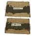 Pair of Queen's (Royal West Surrey) Regiment WW2 Cloth Slip On Shoulder Titles