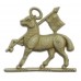 The Queen's (Royal West Surrey) Regiment WW2 Plastic Economy Cap Badge