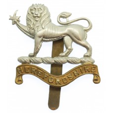 Herefordshire Regiment Cap Badge