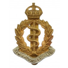 Royal Army Medical Corps (R.A.M.C.) Bi-Metal Cap Badge - King's Crown
