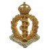 Royal Army Medical Corps (R.A.M.C.) Bi-Metal Cap Badge - King's Crown