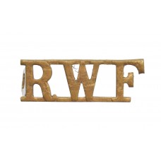 Royal Welsh Fusiliers (R.W.F.) Shoulder Title